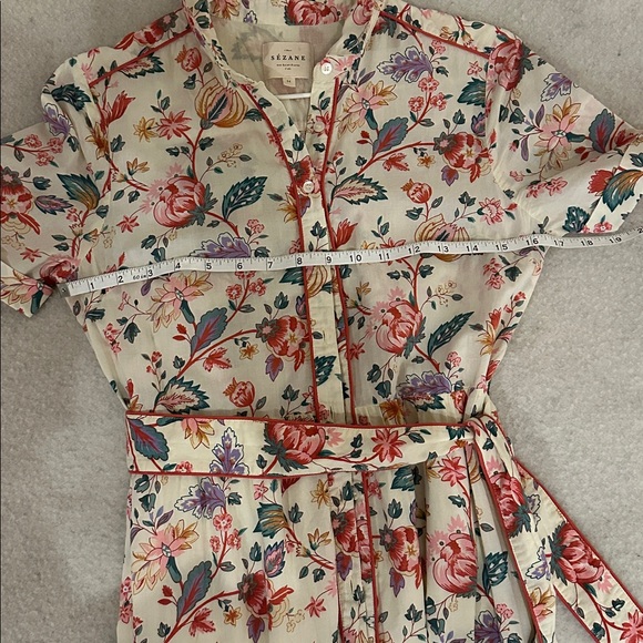 Sezane Multicolor Floral Maxi Dress - Picture 3 of 6